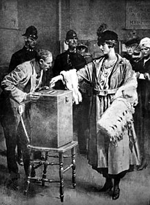 Voting in 1918